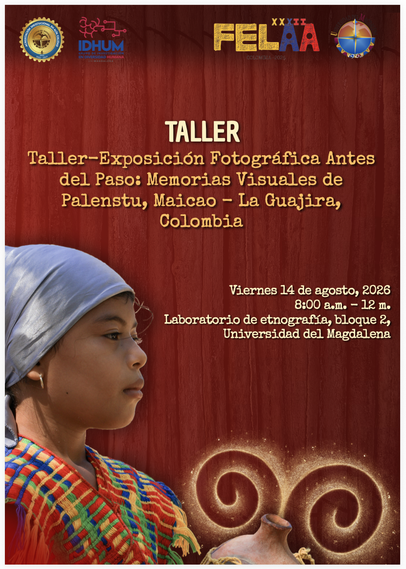 Afiche del taller-exposición fotográfica Antes del paso: memorias visuales de Palenstu